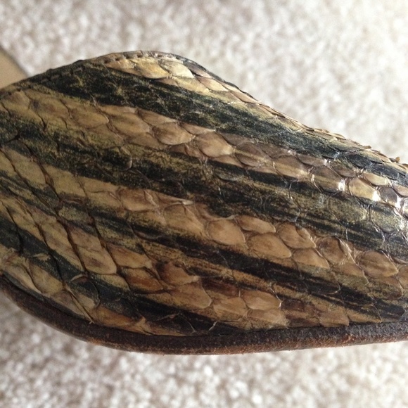 Rare 1960’s Vintage Peep Toe Heels (Sz; 8) - Picture 7 of 8